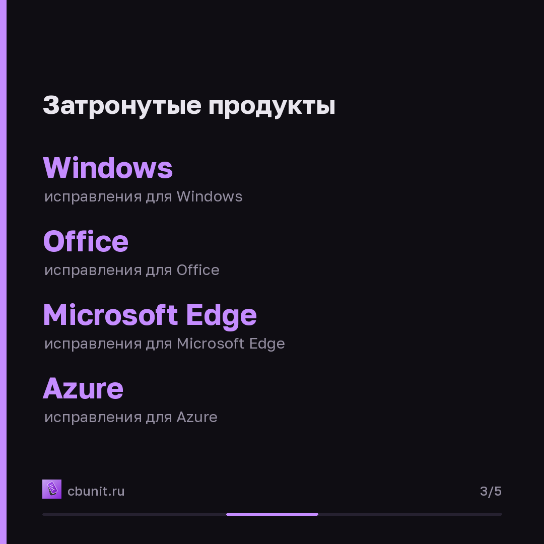 Microsoft выпустила рекордные 208 CVE в июньском бюллетене безопасности — карточка 3 из 5
